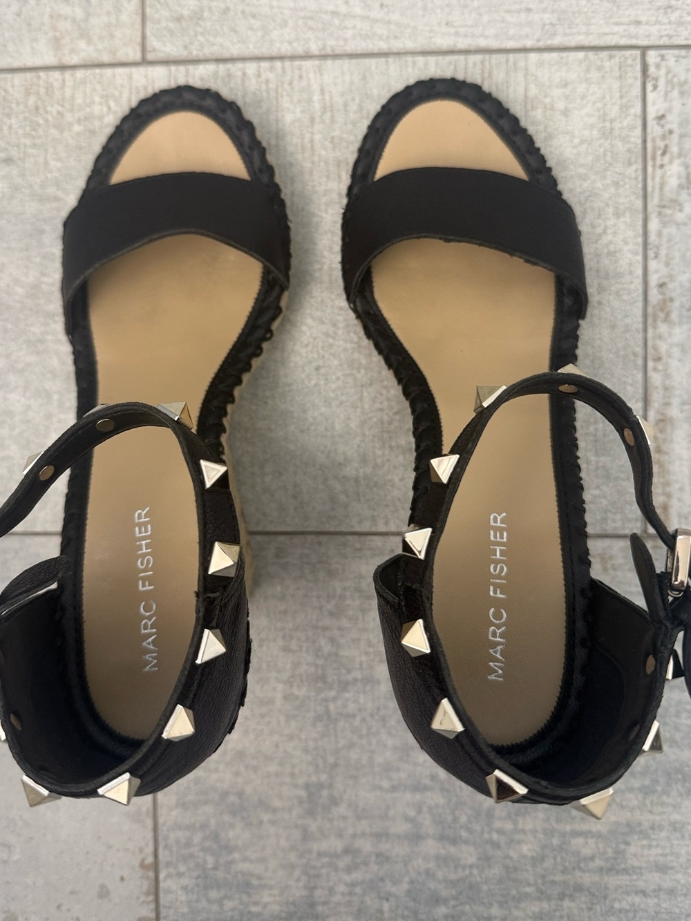 Marc Fisher Wedge Espadrille Sandal - Picture 3 of 8